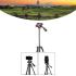 JMARY KP-2201 Smartphone / Camera Live Photography Tripod Portable 1.7m Adjustable Stand with Phone Clip - Black